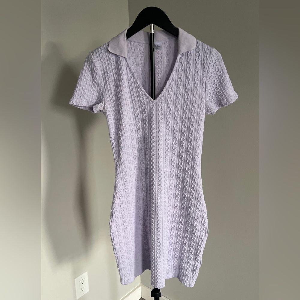 H&M Collared Bodycon Dress Size Medium